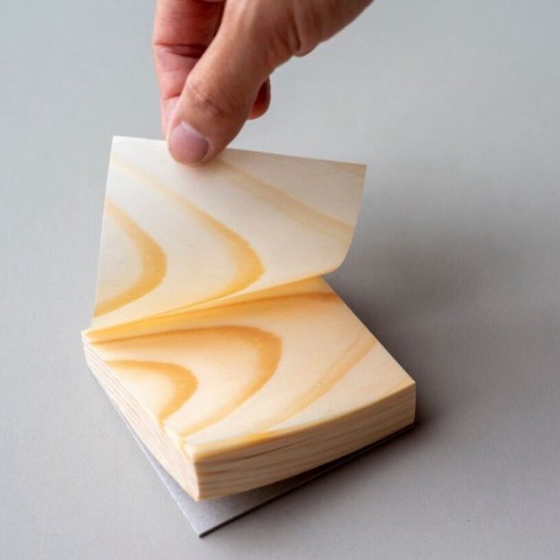 Wood Leaf Notepad - Image 2