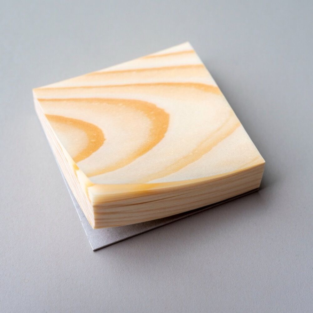 Wood Leaf Notepad - Image 3